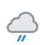 Ligeras lluvias